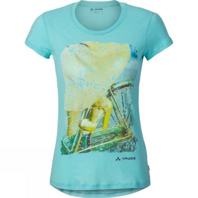 Playeras Vaude Cyclist Mujer Verde - Chile FSZ803296